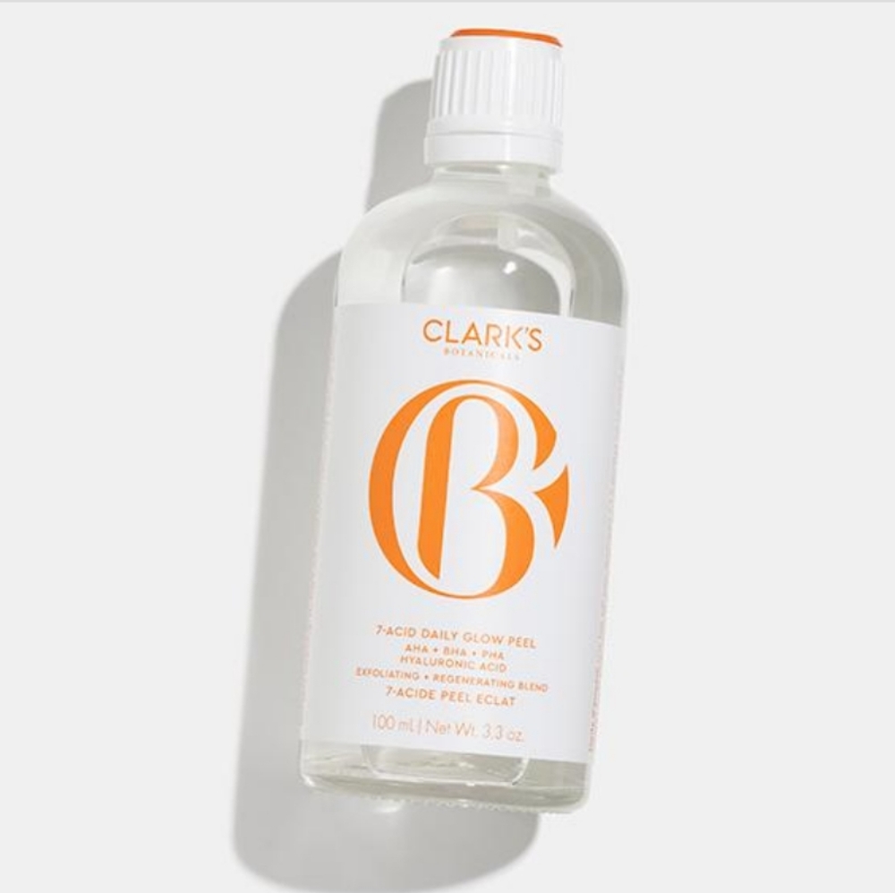 Clarks botanicals 7-acid daily glow peel